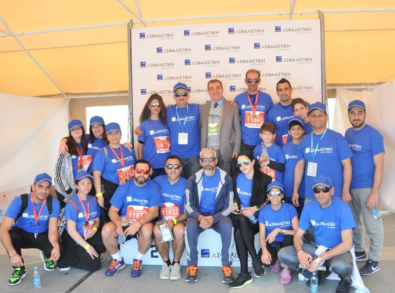 THE STRENGTH OF CNP ASFALISTIKI COVERED THE 15,000 PARTICIPANTS IN OPAP LIMASOL MARATHON GSO